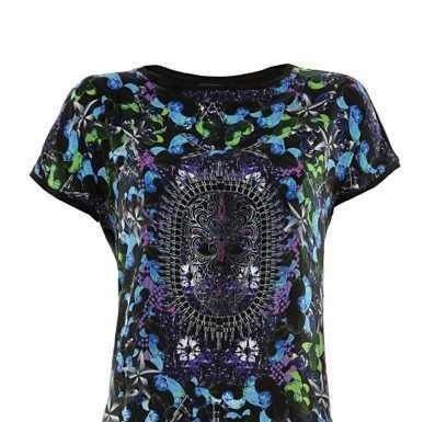 Free shipping 2013 spring and autumn  bullet  skull head print new fashion shirt , tops notu201314