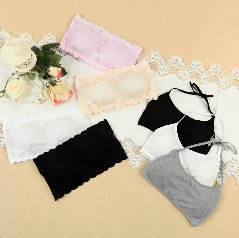 free shipping 2013 spring and summer the trend of women lace spaghetti strap tube top tube top vest 272911