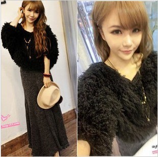 Free Shipping 2013 Spring  ayomi top  and  cashmere outerwear ladies outerwear