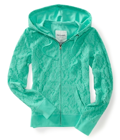 Free Shipping 2013 Spring   fashion lace with a hood zipper-up sports top casual outerwear plus size