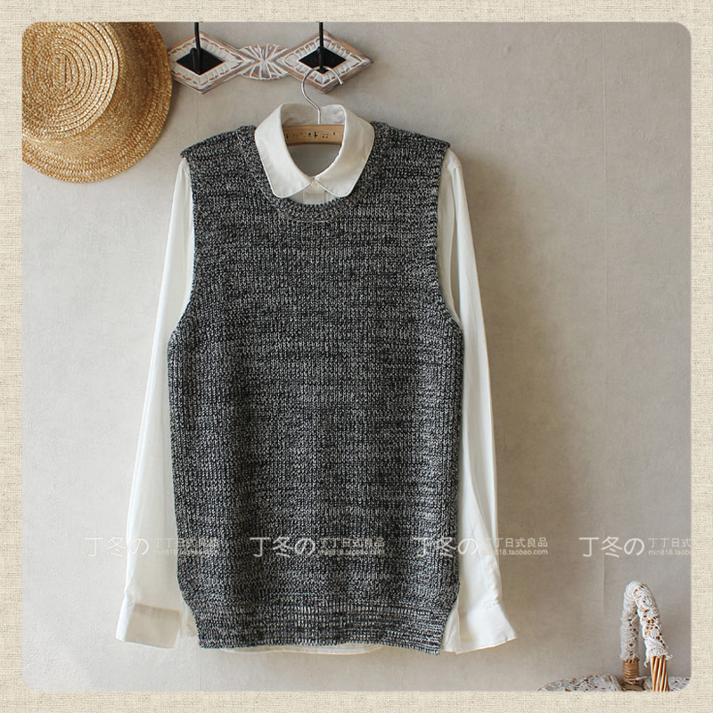 Free shipping 2013 spring fresh fancy sleeveless sweater vest women's