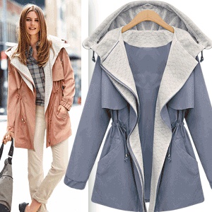 Free Shipping 2013 spring jooen fashion casual all-match loose slim waist trench outerwear LDX