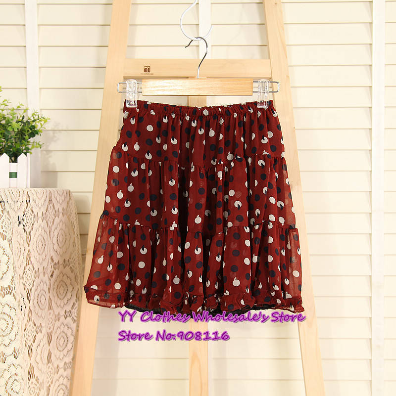 Free shipping,2013 spring new women Korean leisure wild floral chiffon skirts,ladie half dresses,1pcs/lot,X2992