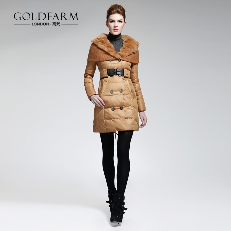 Free Shipping 2013 Spring NEW Women's Fashion  winter    down coat medium-long down coat slim down coat