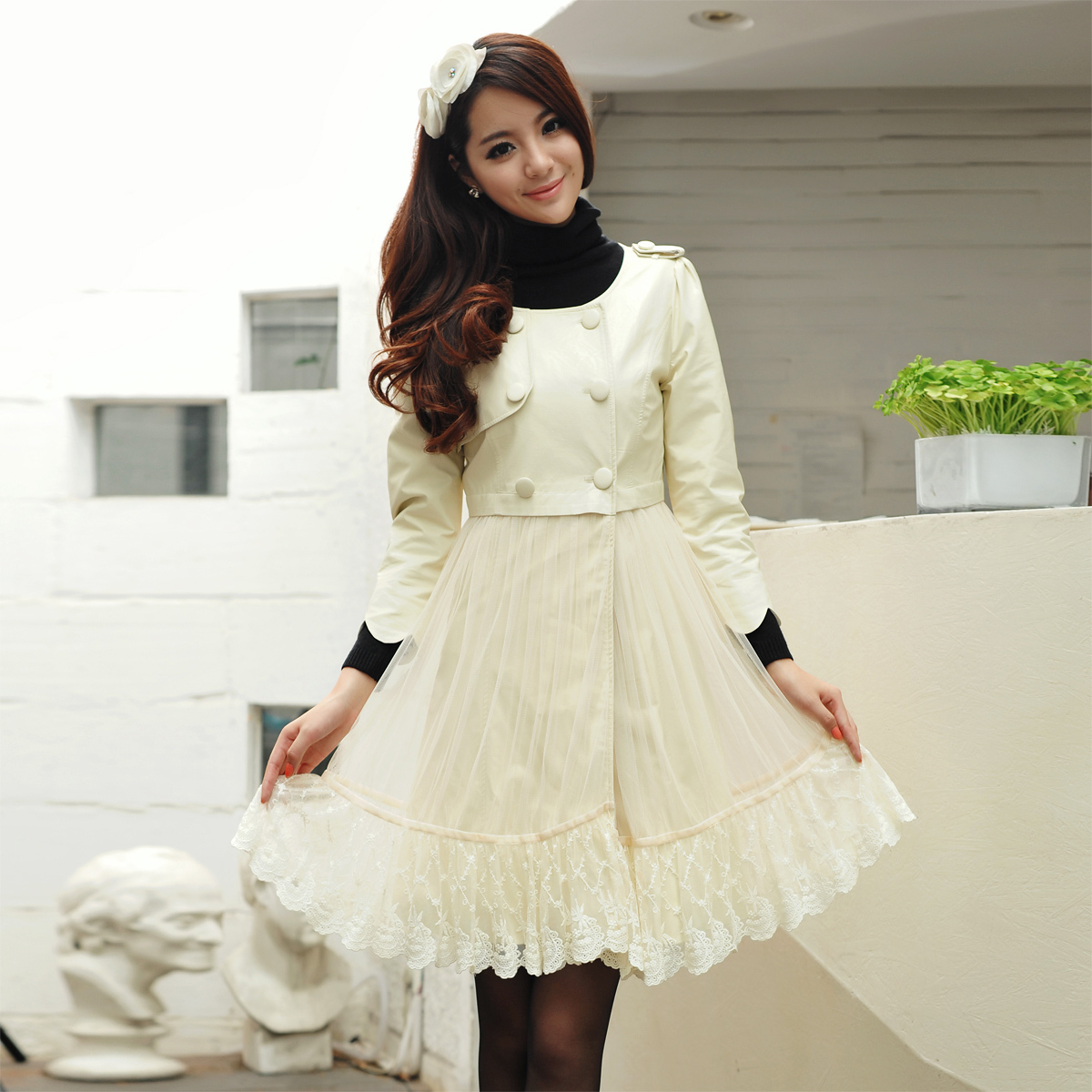 Free Shipping 2013 Spring NEW Women's Sweet long slim one-piece dress CXY0014