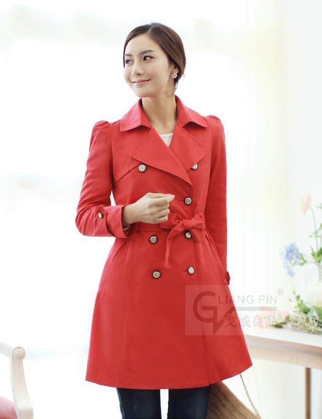 Free Shipping 2013 Spring   slim outerwear short design trench  and  women's trench female elegant overcoat