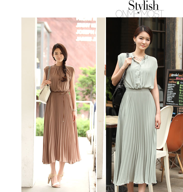 Free Shipping 2013  summer elegant vintage Women pleated bohemia Long  dress, beach plus size chiffon dresses