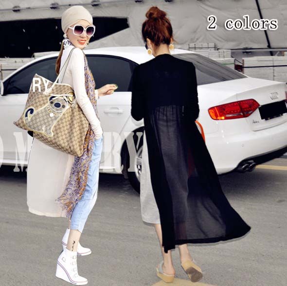 Free Shipping 2013 women's queen a0529 all-match fashion chiffon patchwork thin cardigan wholesale