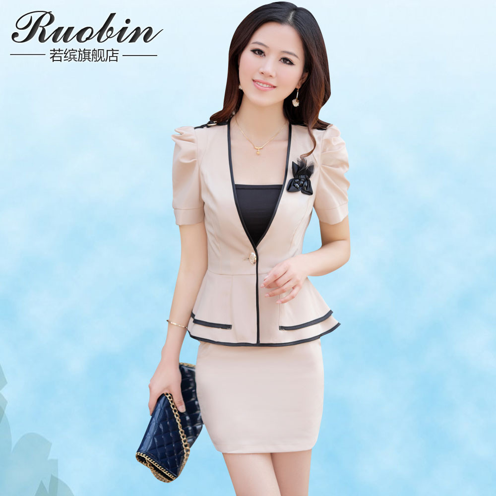 Free shipping! 2013 women's skirt work wear dress set twinset skirt,suits for women,career dress