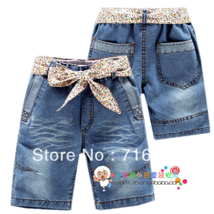 Free shipping 2013children's clothing child jeans pocket five-pointed star male child jeans trousers children jeans