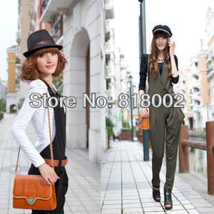 Free shipping/2013Spring New Hot/Harem pants/Handsome, fashion, show thin, women's jumpsuits./Pants feet