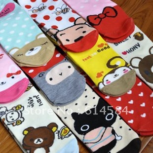 Free shipping,20pairs/lot,casual socks cartoon women's socks,cotton socks, wholesale Y-S01
