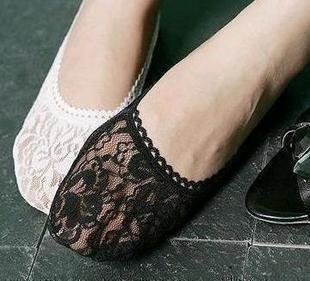 Free Shipping! 20pcs/lot Best Selling Fashion Lace Socks Boat Socks Rendering Invisible Socks Wholesale & Retail