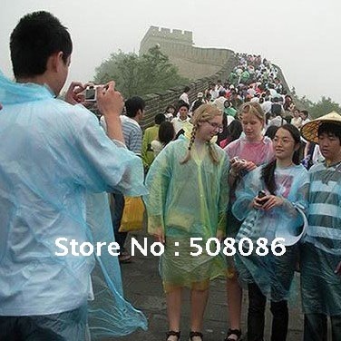 Free shipping 20pcs/lot Rain Coat oneoff raincoat portable rainwear rain gear for wholesale