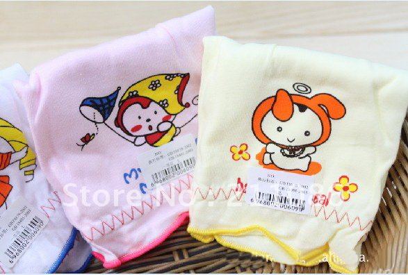 Free Shipping 24pcs/lot girl cartoon images of 100% Cotton Children's underwear pants Leggings