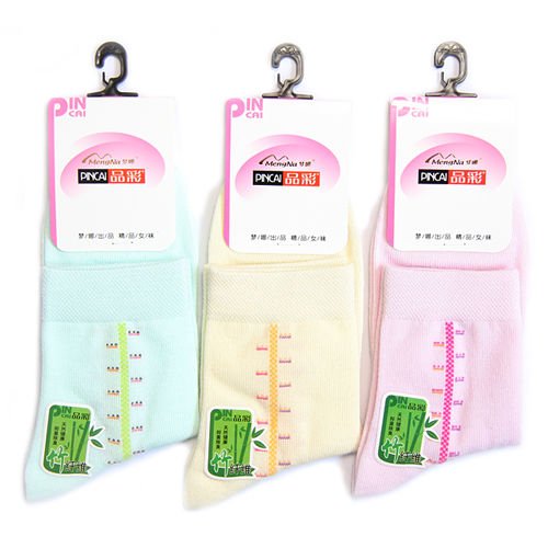 Free Shipping  25 Pairs China Top Brand High Quality Women's Bamboo Socks Color Mix