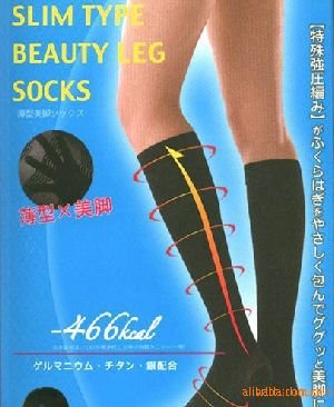 Free shipping 25pcs/lot new cutton slim type beauty leg socks