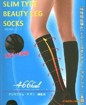 Free shipping 25pcs/lot new cutton slim type beauty leg socks