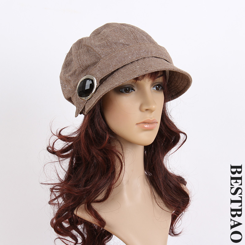 free shipping 2652 elegant fashion hat exquisite hat brim bling decoration bestbao Absolutely authentic