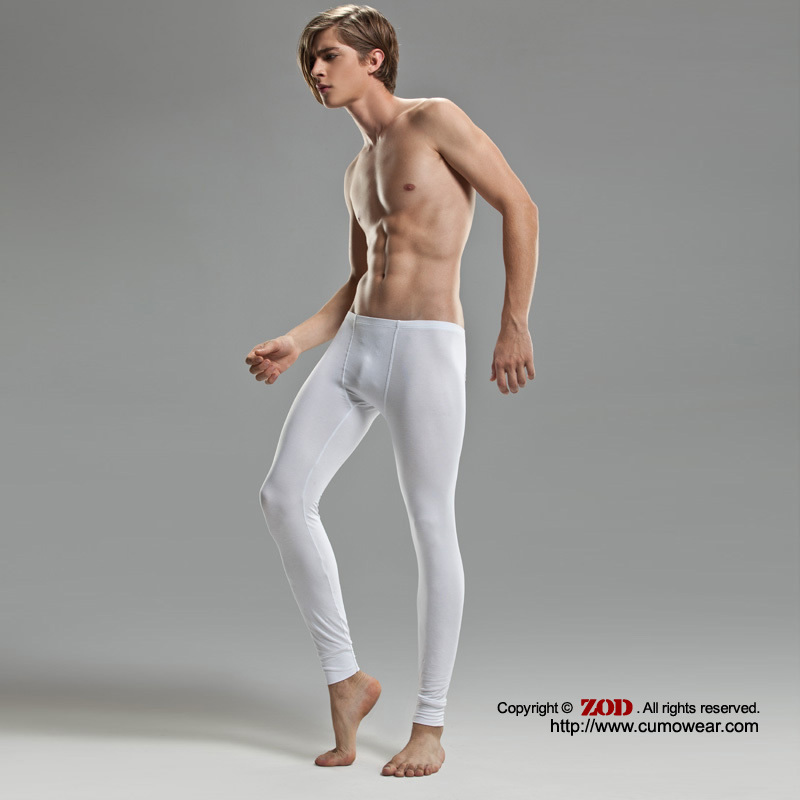 Free shipping 2pcs/lot 5 zod underwear men's legging cotton thermal long johns 116017