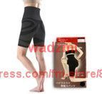 free shipping 2pcs/lot germanium kotsuban high waist five pants shapers slimming postpartum weight-loss in beige black size M L