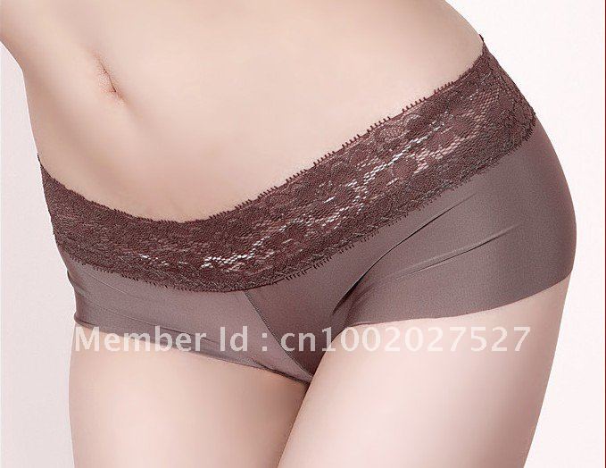 Free shipping (2pcs/lot) Lacy Seamless cormfortable panties