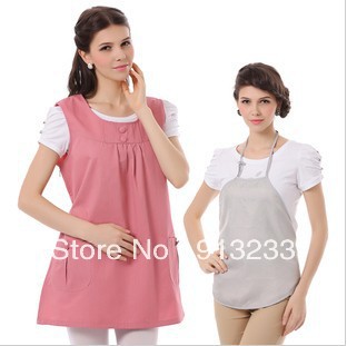 Free shipping 2pcs/set Silver fiber radiation-resistant Radiation protection clothes maternity clothing bellyached