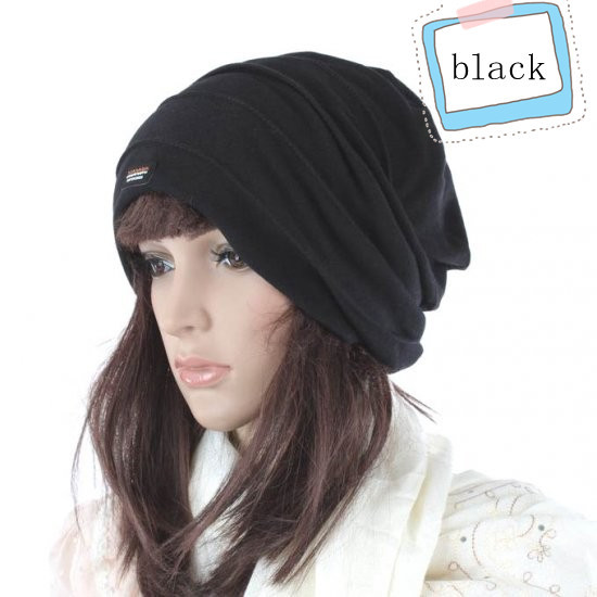 Free shipping  3  colors hot sale simple  unisex Turban hat  369