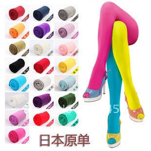 free shipping (3 pieces/lot)  high quality  spring and summer multicolour candy color velvet socks pantyhose