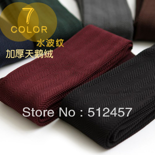 free shipping (3 pieces/lot) water ripple pearl velvet thick plus crotch autumn and winter pantyhose