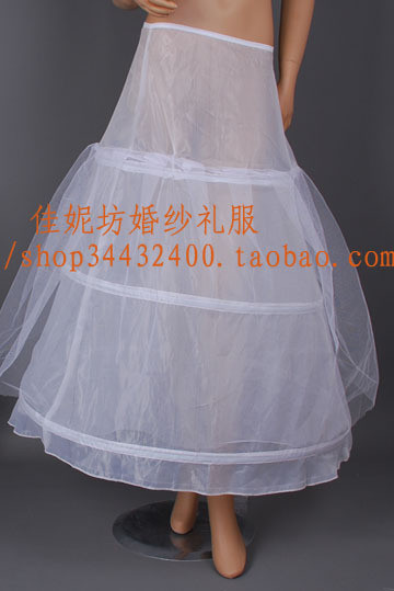 Free shipping 3 single tulle dress basic Petticoats