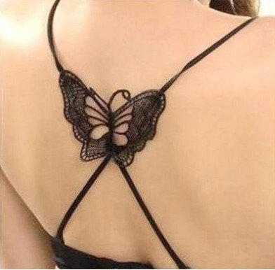 Free shipping (30 pieces/lot) Bowknot is invisible aglet Shoulder strap Bra Strap(Four-Leg Intersection)