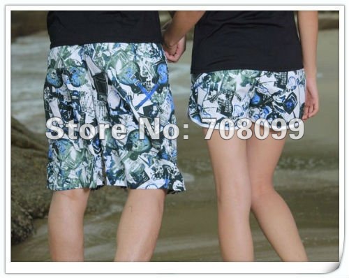 Free shipping  30 Sets/lot  2012 Men and Women Surf Board Beach Shorts    Hot Sale