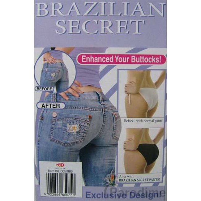 Free Shipping 300pcs/lot Brazilian Secret As Seen On TV Secret sexy Lingerier Underwear Padded Panty Beautify Buttocks