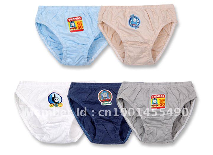 free shipping 30pcs/lot lovely children gift Cotton children underpants boys cartoon briefs kids underwear