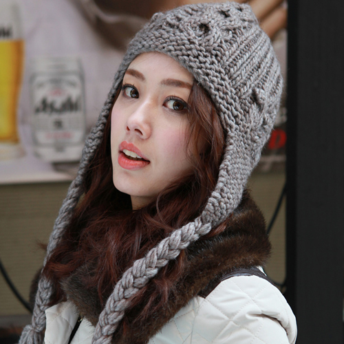 Free shipping+ 3341 winter knitted cap style pocket hat knitted cap handmade wire cap