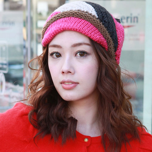 Free shipping+ 3353 winter fashion hat knitted hat fashion pocket pleated style cap fashion knitted hat