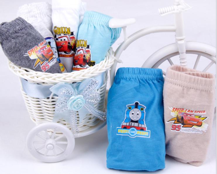 free shipping 36 pcs/lot cartoon Briefs Baby Panties Children clothing boys underwear lovely gift
