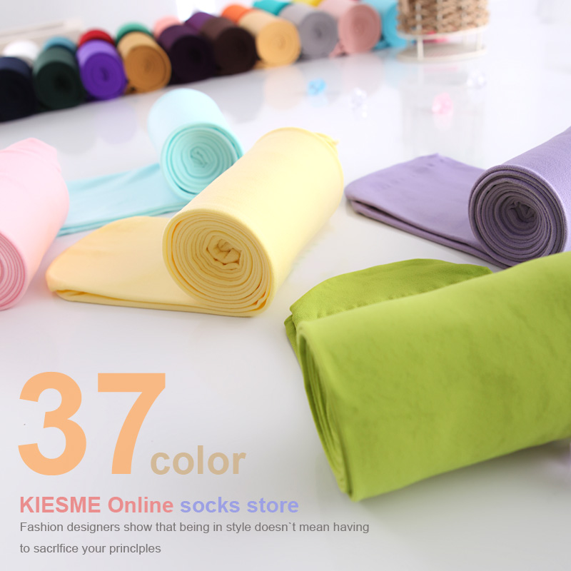 Free Shipping!  37 colors 2012 high grade velvet colorful women's socks cute tights 80d ladies eggings