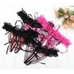 Free Shipping 3937 New Women Sexy Underwear Panties Crotchless