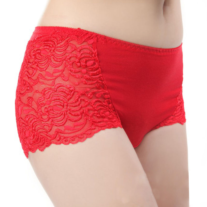 Free shipping 3pcs /lot 2013 high waist Plus Size Bamboo Fiber Women Panties Briefs Fashion Underwear Wholesales #Y8009