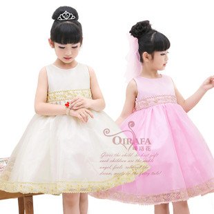 Free shipping 3pcs/lot Discount Wholesale New Arrival  Flower Girl Dresses