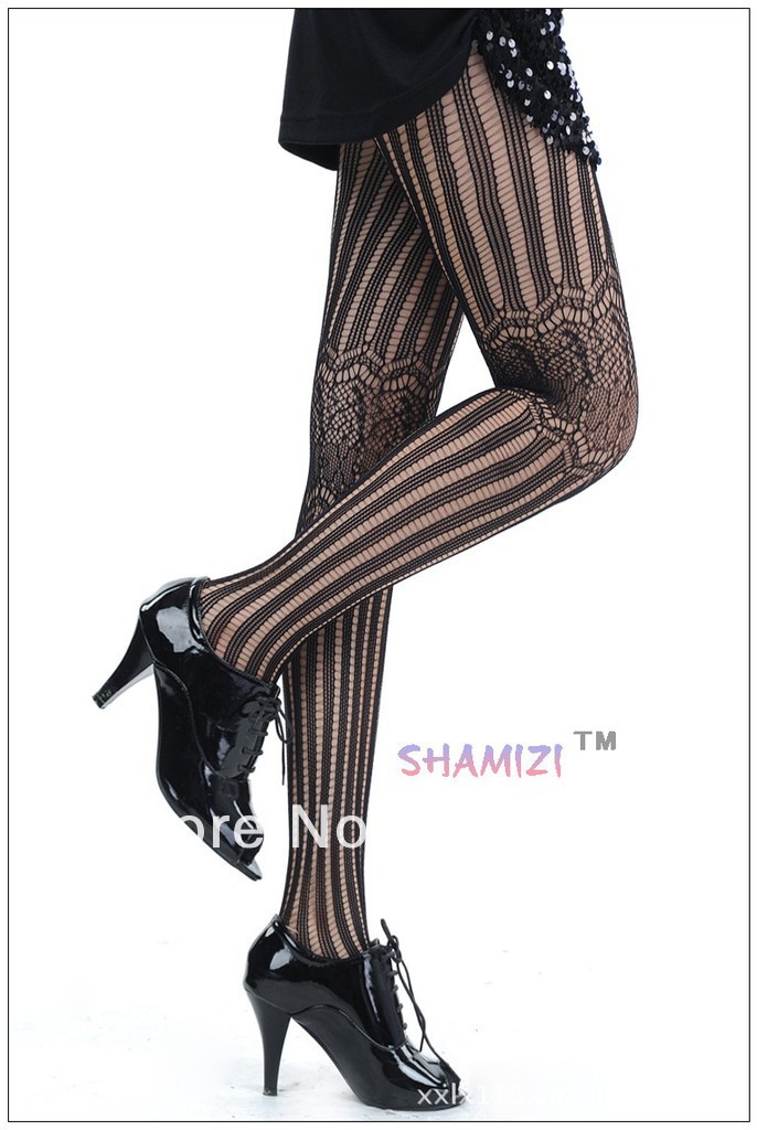 free shipping 3pieces/lot Sexy Fishnet Pantyhose Tights Net Pattern Mesh  Womens Ladies Retail wholesale  2002