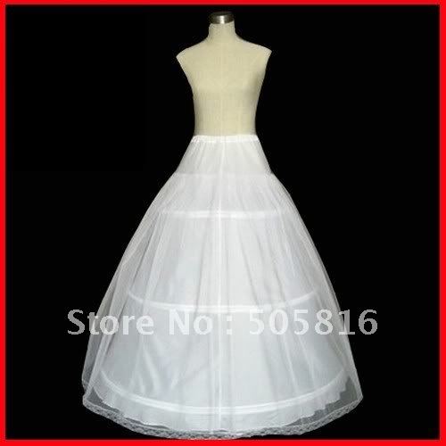 Free shipping 3T Bridal Wedding petticoat attachment