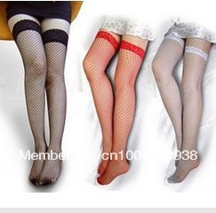 Free shipping 4 color small Mesh New Women's Sexy Lingerie small Fishnet Stockings For Lady