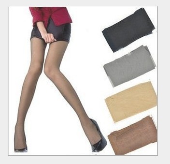 Free shipping 4 colors high quality wrap core silk women's tights stockings pantyhose Ultra-thin, absorb sweat, breathable