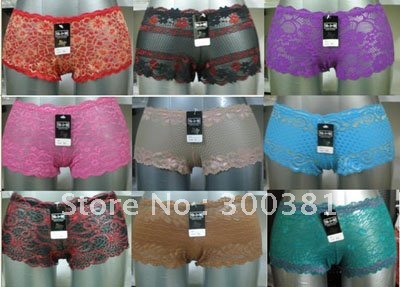 Free shipping 48pcs/lot nice mixed sexy panties L/XL