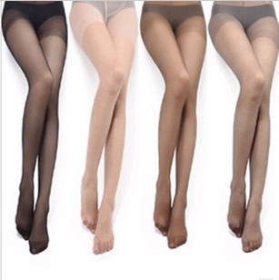 Free shipping 4pcs/lot 4 colors high quality silk women's tights stockings pantyhose SS002 consumer packing