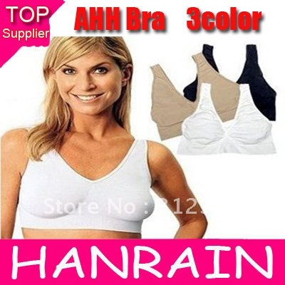 Free shipping 5 size 3 Color Ahh Bra Sexy women's Bra Slim Underwear Breast Massage Seamless 24pcs/lot
