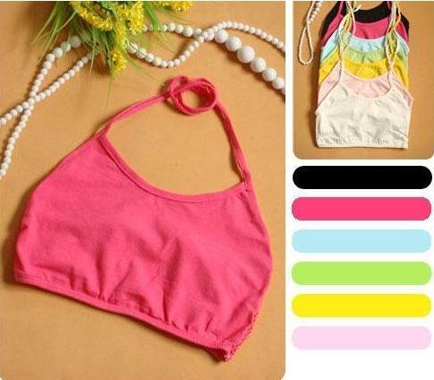 FREE SHIPPING/(50 pcs)candy color Bra Top Cropped Tube Tank/Tube Tops/mesh design/strip tops